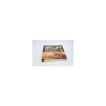 A6 A4 Full Color Flyer / Magazine / Cookbook Printing Services With Glossy Vanish