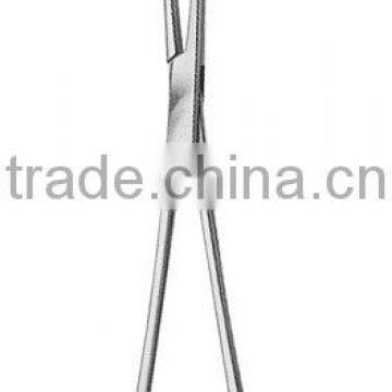 Sponge Clamp Slotted Forceps Surgical Body Piercing Instruments