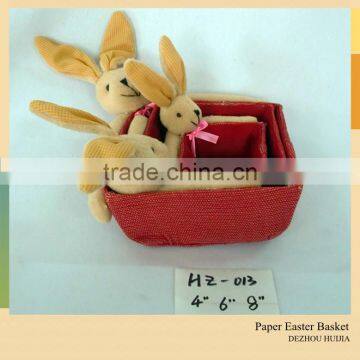 2014new handmade paper basket girt