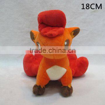 Pokemon Mini Cute Cartoon Vulpix Anime Plush Toy