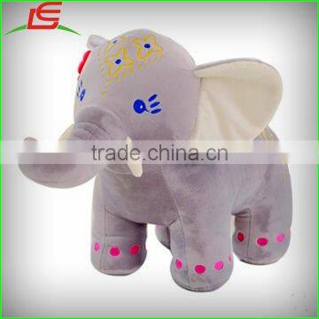 10 inches Gray Bangkok Elephant Soft Stuffed Plush Dolls