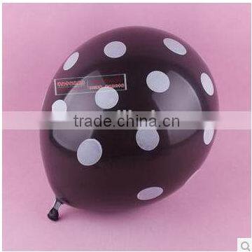 12inch Polka Dot Printed Party Wedding Decorate Latex Balloon photo-2