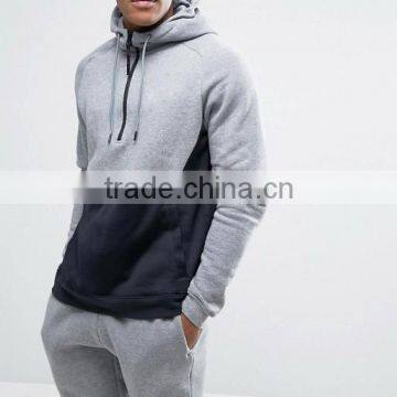 Hot Selling Mens Blank Tracksuits 65% Cotton 35 % Polyester Custom Sport Tracksuits For Men