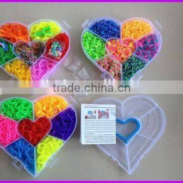 Kid's cheap diy loom bands , crazy loom bands wholesale , loom rubber bands