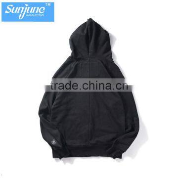 Wholesale Zip up Neck Button Hoodie Manufacturer photo-3
