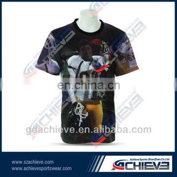 polyester sublilmation cheap designer t-shirt dri fit wholesale clothing