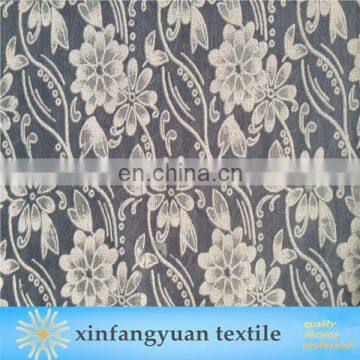 burnt out print fabric/tc fabrics for shirts/polyester cotton fabric