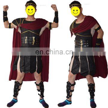 Party carnival men adult medieval roman knight fancy dress costume MAB-112