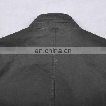 Lastest Fashion Mens Spring Handsome Cotton Thin Military Overcoat photo-6
