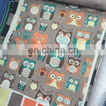 animal printing polyester fabric for school bags