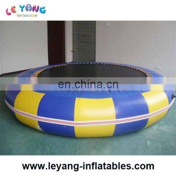 4m Inflatable Aqua Jumping Trampoline Bed Used In Water Park