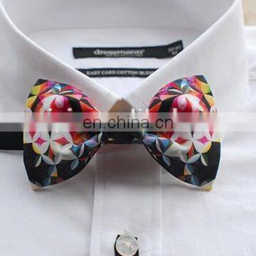 2014 New Silk Mens Pattern Custom Printed Bow Tie photo-2