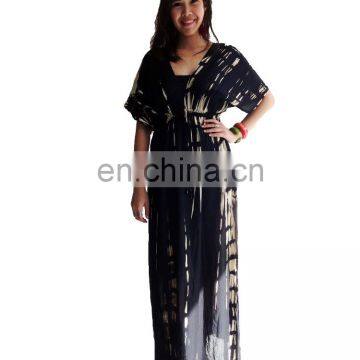 NEW TIE DYE HIPPIE BOHO GYPSY DRESS WOMEN COLORFUL SUMMER PLUS SIZE .