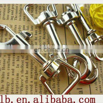 2013 hot sale high quality fashion wholesale silver/brass/gold stainless steel galvanized swivel bolt snap hooks