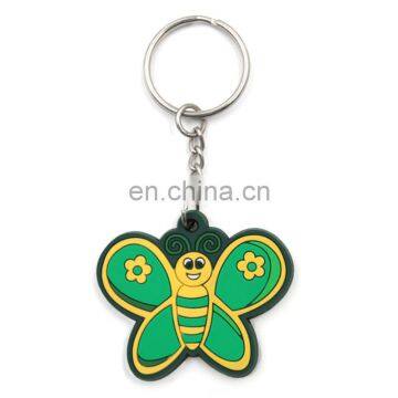 Custom promotional soft PVC butterfly keyring made from Taskwin GP