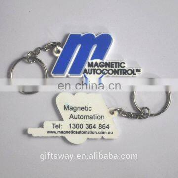 New products soft PVC Double sides 3D/2D keychain