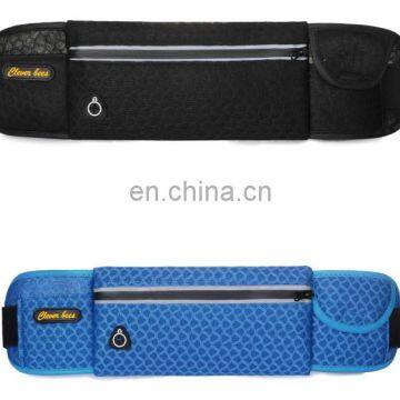 Custom Promotional Blue Polyester Nylon Sports Bag With Zipper for Extra Security for Running photo-3