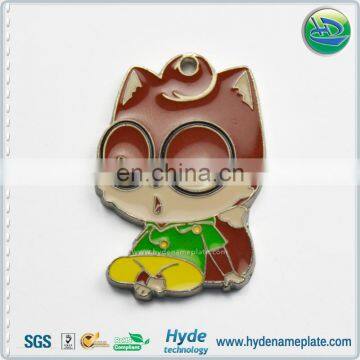metal logo badge zinc alloy logo nameplate for decoration