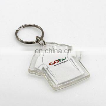 Cloth shape selling best blank keychain promotional key chains cheap key chain