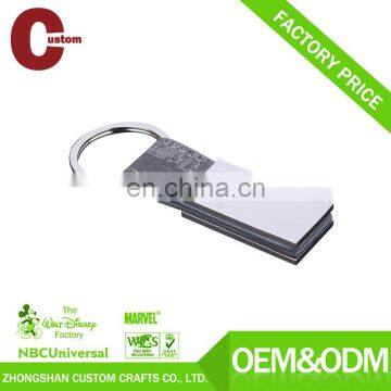 Promotional Custom Embossed Leather Keychain Without Logo photo-3