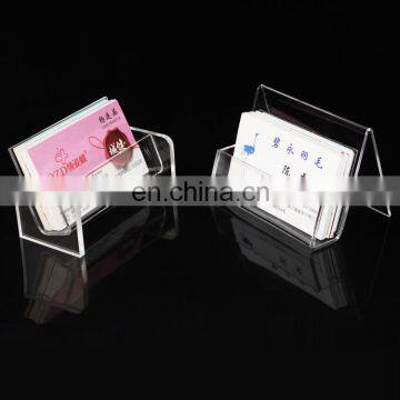 Factory Custom Top-grade Wholesale Desktop Acrylic Business Cards Display Sign Holder photo-3