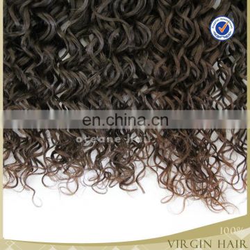 Unprocessed 6A 100% loose /deep curly Cheap brazilian virgin Hair