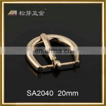 Song A hardware D ring pin buckle 20mm