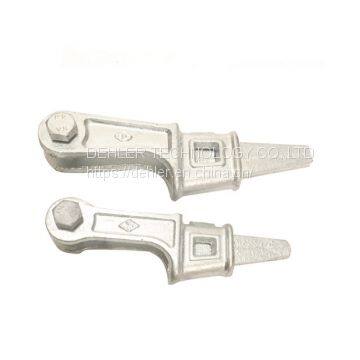 Galvanized Malleable Iron Nx Type Wedge Strain Clamp photo-3