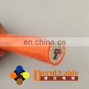 2 Core 16 mm Umbilical Cord ROV Buoyancy Floating Submarine Cable Shield Subsea Neutrally Buoyant Underwater Cable photo-7