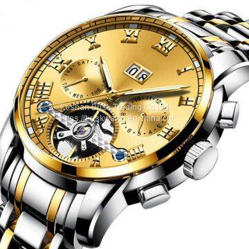 Waterproof Tourbillion Automatic Watch Men 2019