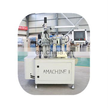 Two-axis CNC knurling machine with strip insertion