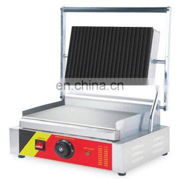 Factory Wholesale Commercial Grill Panini Maker Panini Contact Grill Sandwich Press Machine photo-4