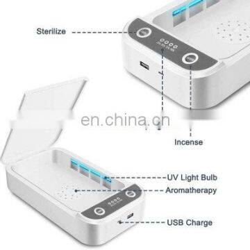 Popular UVC Sterilizer Multi-Function Disinfection Box With Wireless Charger 10W 15W Cell Phone UV Sterilizer Cleaner photo-5
