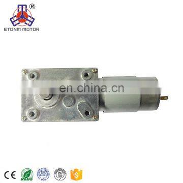 right angle gearmotor 12v 30rpm with low noise