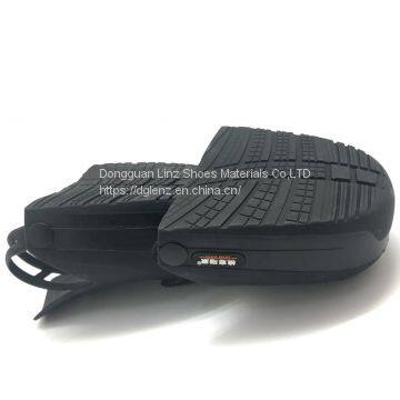 Steel Toe Anti-slip Safety Shoes Protective Shoecover Wear-resistant Hard Bottom Overshoes for Visitors photo-3