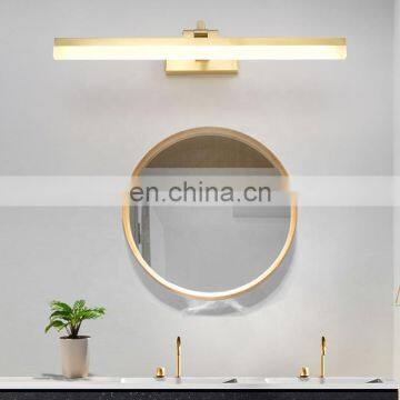 European style modern hotel decorative lighting bathroom makeup mirror light led wall lamp