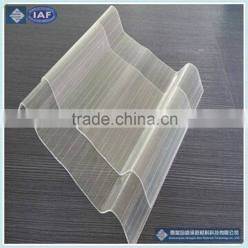 Weather resistant and selt-clean ability FRP roofing/Excellent yellowness resistance fiberglass skylight