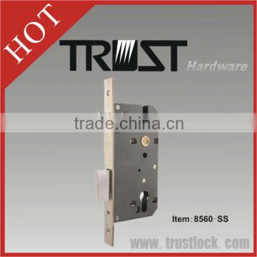 TRUST 85X60 Square bolt america door mortise lock