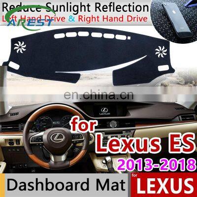 for Lexus ES ES350 ES300h 2013 2014 2015 2016 2017 2018 XV60 Anti-Slip Mat Dashboard Cover Pad Sunshade Dashmat Accessories 350