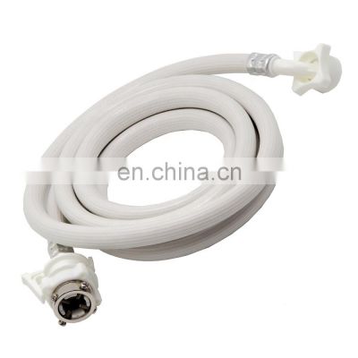 White Color flexible extension PVC shower hose pipe