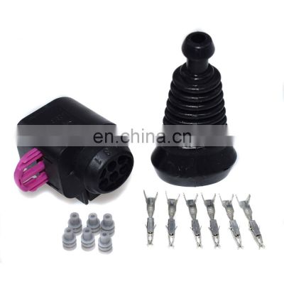 Free Shipping!Wideband lambda/AFR sensor Connector Pigtail Plug Set 1J0973713 For VW Audi