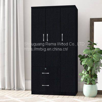 Armoire Wardrobes Modern Wardrobe With Drawer And Storage For Home Bedroom photo-2