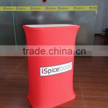 Best manufactrers in China small table display stands, tradeshow table counter