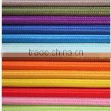 colorful cotton braided textile cable