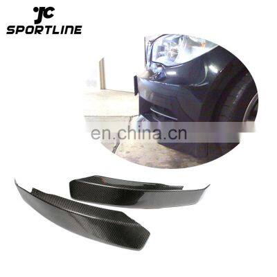 Carbon Fiber E82 Front Splitter Pods for BMW