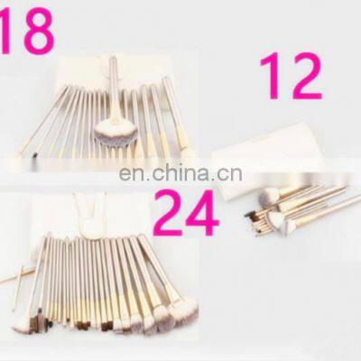 Makeup Brush Set 18 pcs Custom Logo 12 pcs Cosmetic Brush 24 pcs Private Label Makeup Brush set