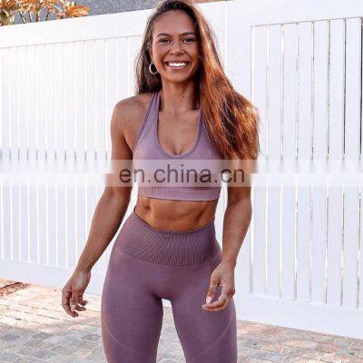 Wholesale Sport Suit Women, Fitness Clothing Sport Wear Yoga Set Gym Sportswear Running Leggings Women Set/ photo-2