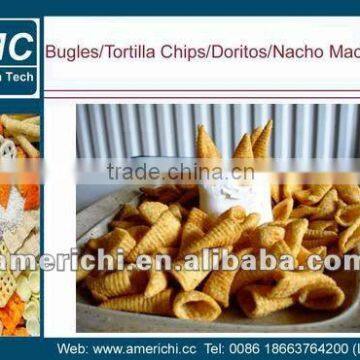 Fried flour bugles process machinery