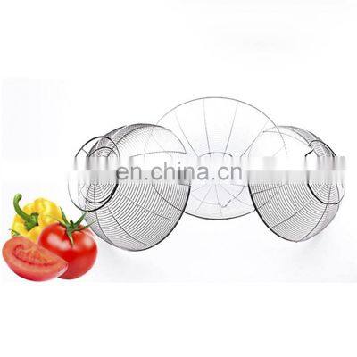 New Design Stainless Steel Wire Fruit Basket