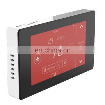 WiFi Smart Home Programmable Thermostat Alexa Touch Screen Thermostat photo-5